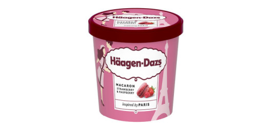 Macaron fraise & framboise...